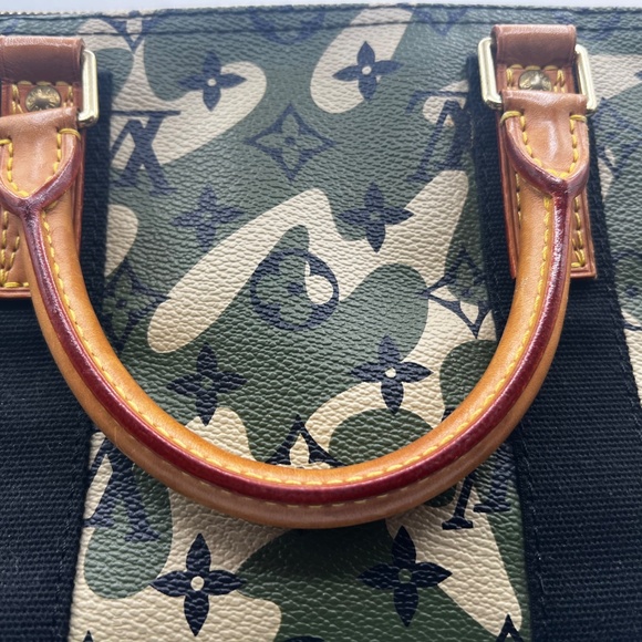 Louis Vuitton Takashi Murakami Camouflage Speedy 35 Keepall SELLING SUNSET SHOW - Picture 14 of 16